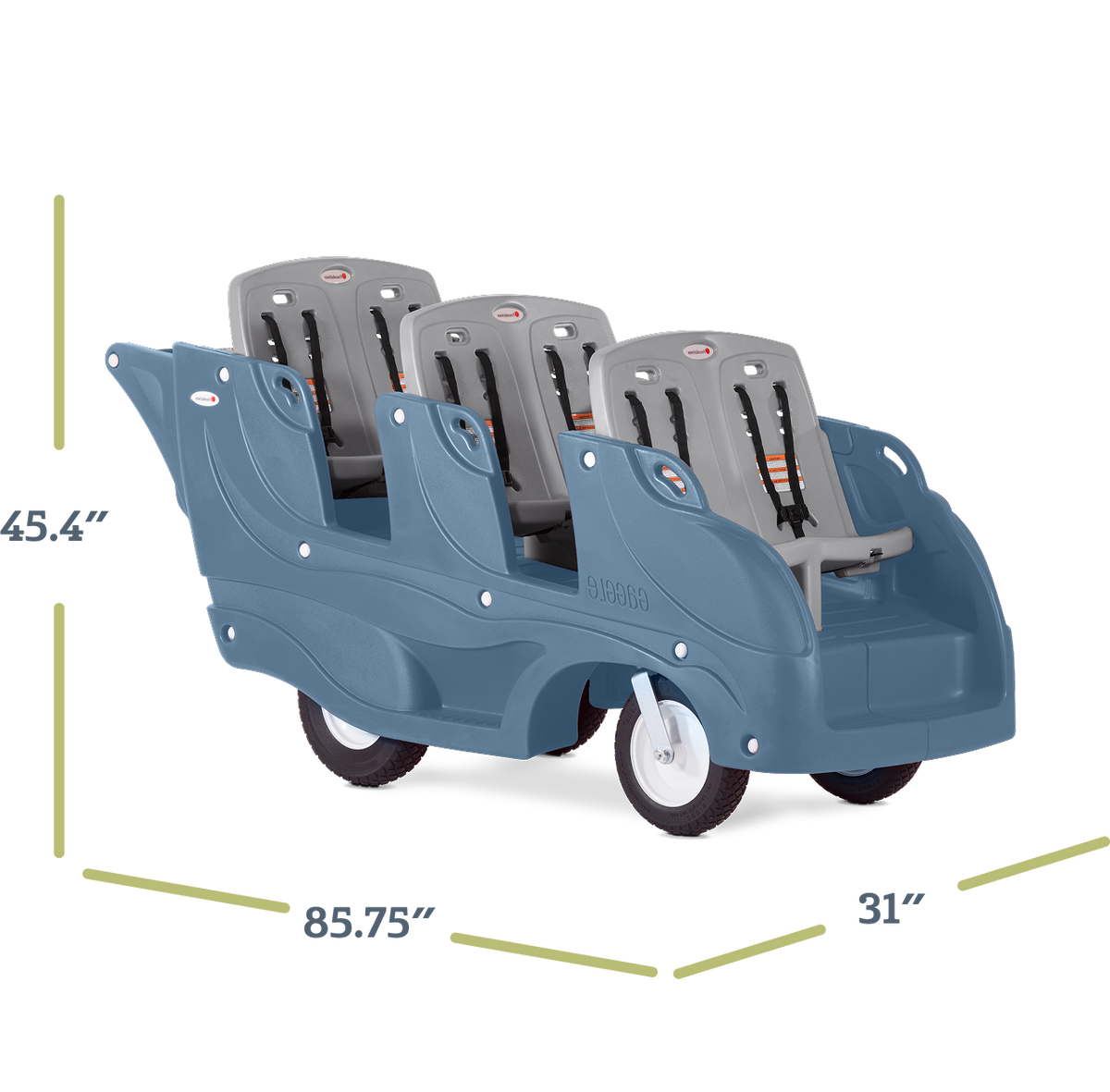 Parade™ 6 Buggy dimensions diagram