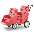 Red four seat buggy 