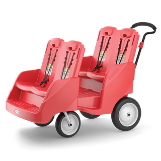 Red four seat buggy 