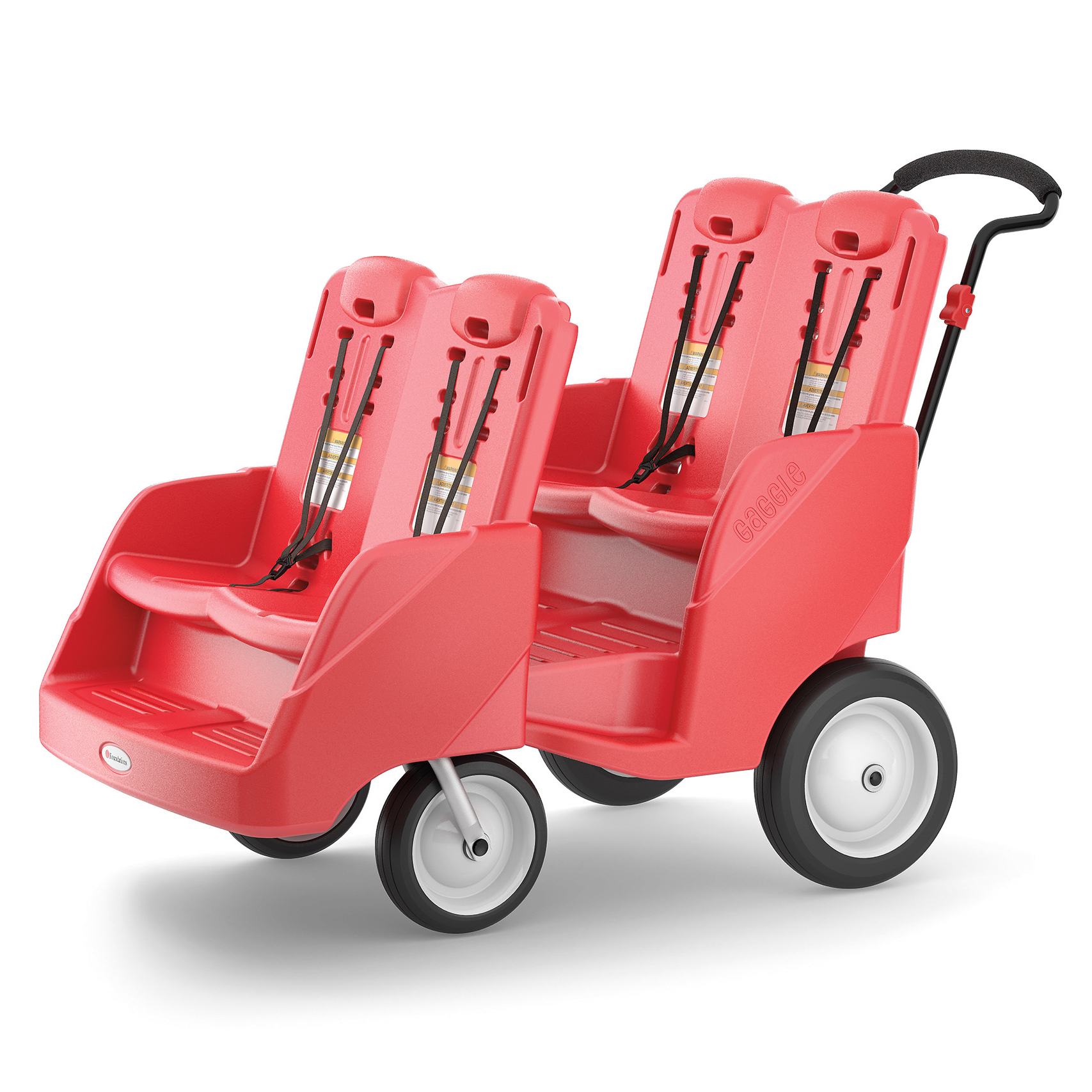 Red four seat buggy 