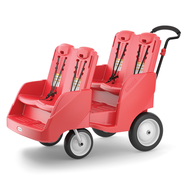Red four seat buggy 